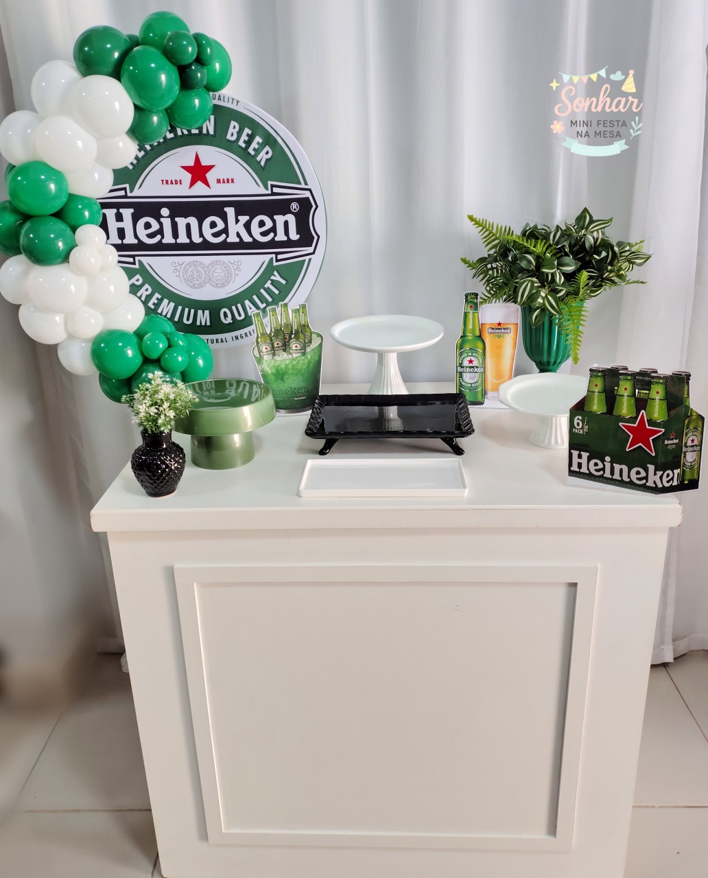 Heineken (Kit Completo) - Locadora Flor de Cacau