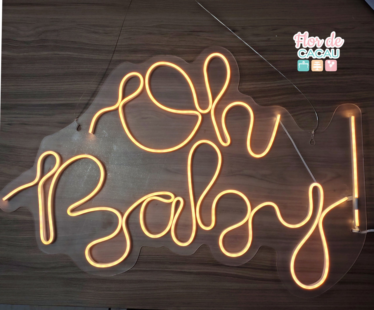 Oh Baby de Led - Locadora Flor de Cacau