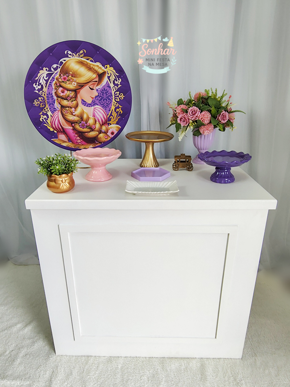 Rapunzel (Kit Completo) - Locadora Flor de Cacau