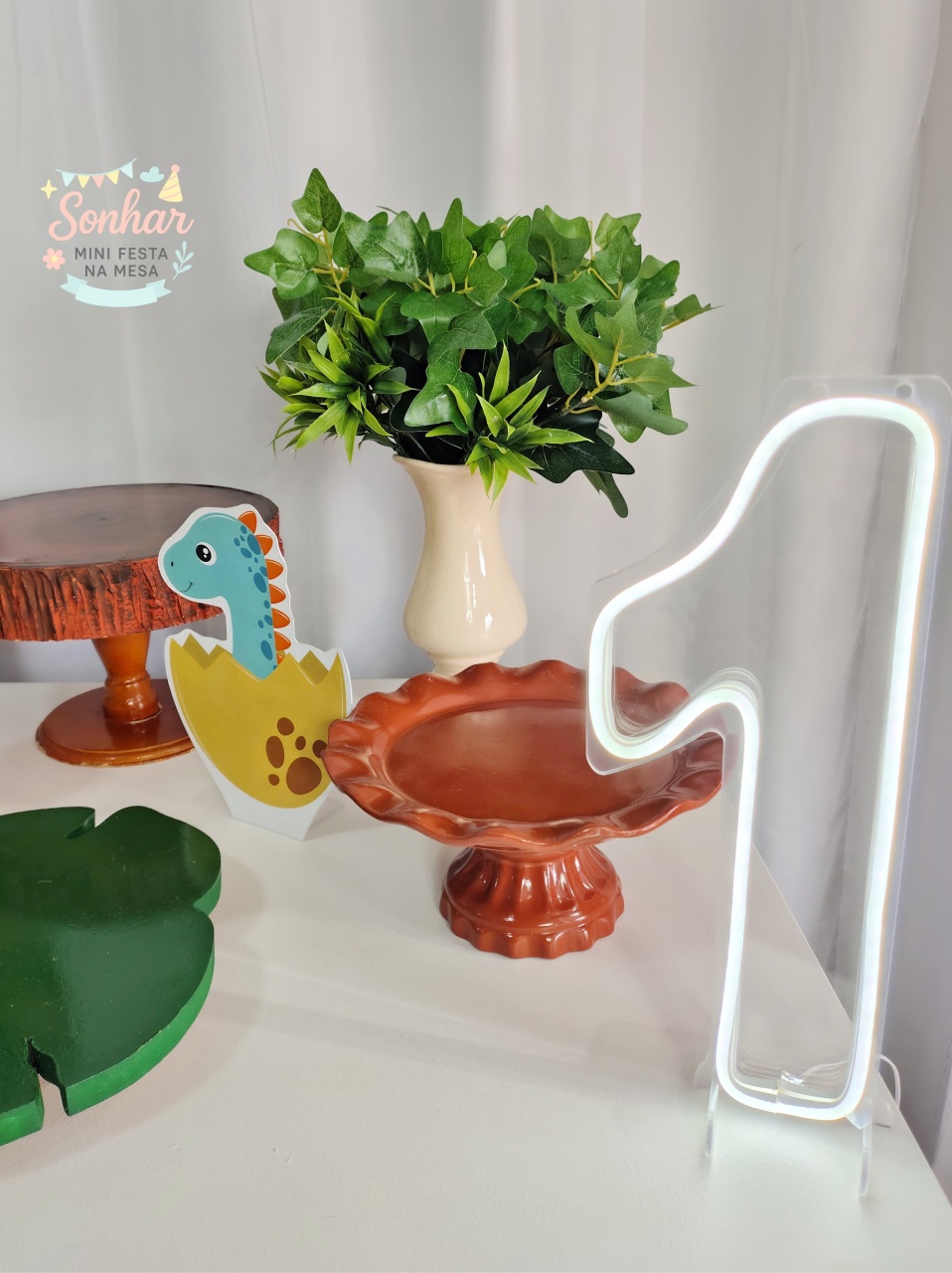 Mini Dino Baby  - Locadora Flor de Cacau