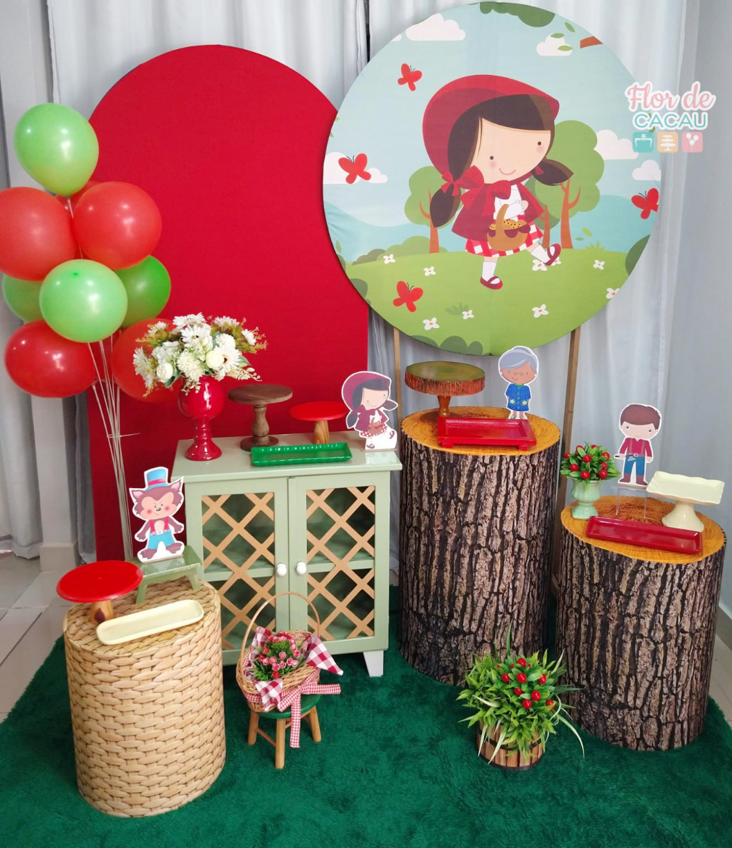 Chapeuzinho Vermelho (Kit Premium) - Locadora Flor de Cacau