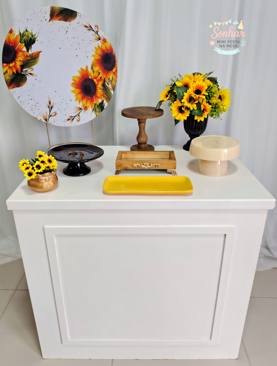 Girassol (Kit Completo) - Locadora Flor de Cacau