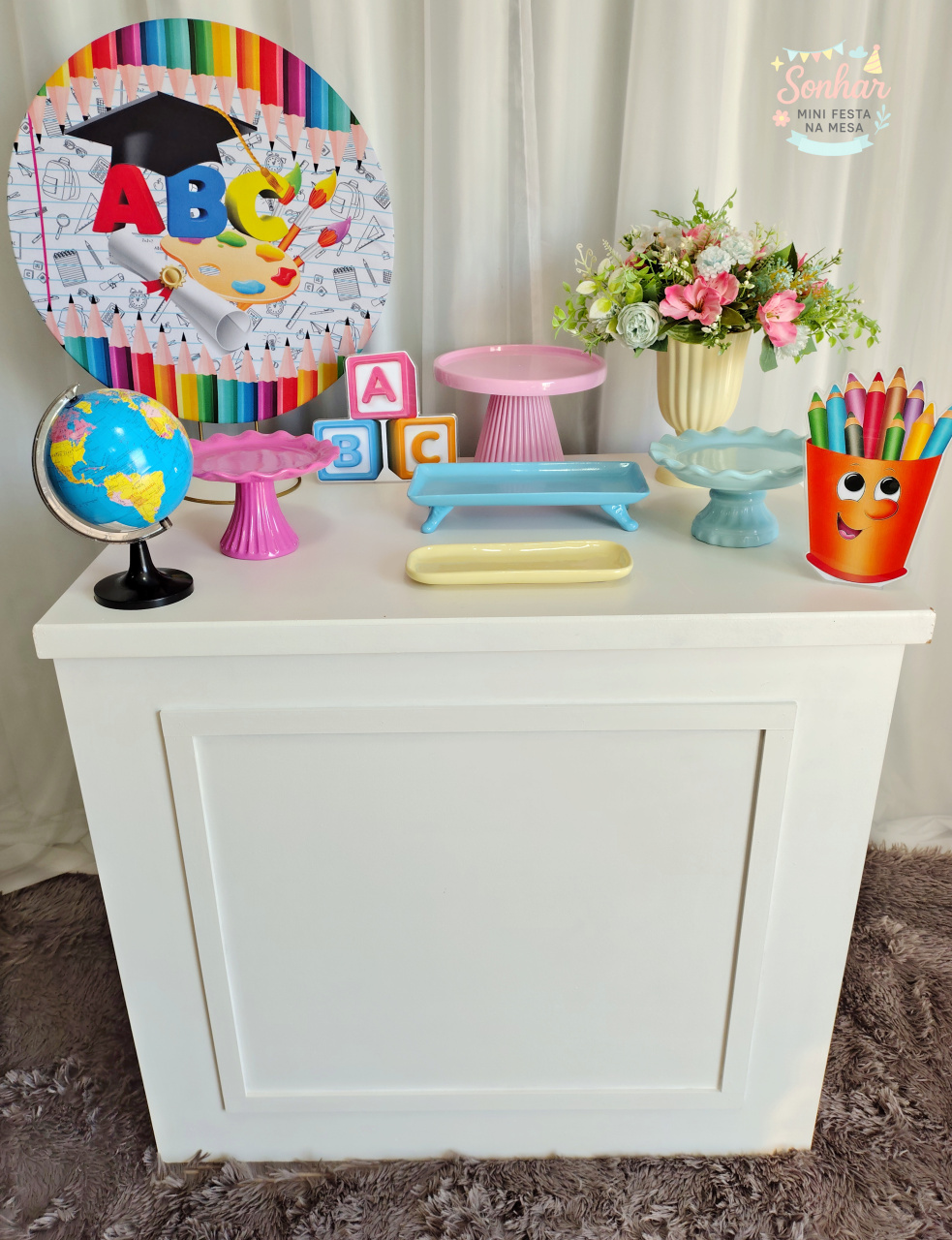 Formatura Abc (Kit Completo) - Locadora Flor de Cacau