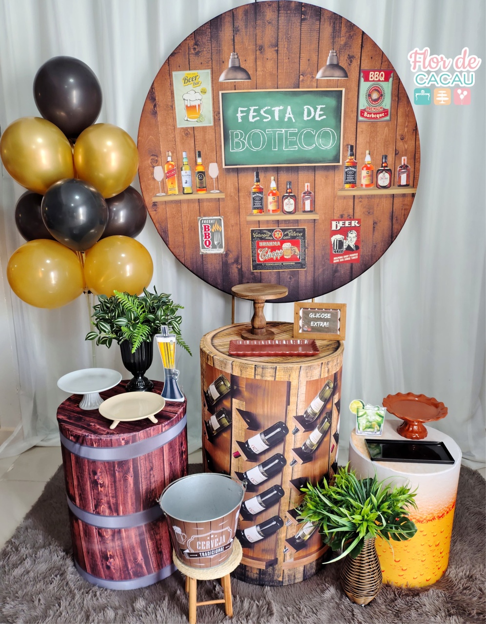 Kit Completo - Buteco - Locadora Flor de Cacau