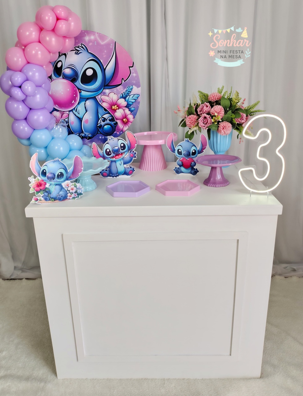 Stitch (Kit Completo) - Locadora Flor de Cacau
