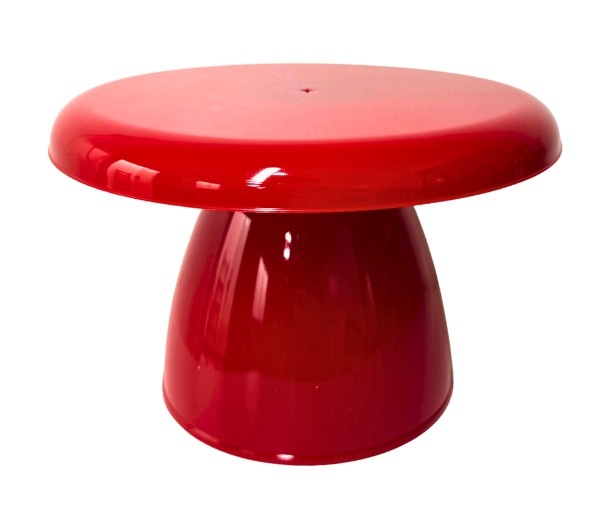 Boleira Cogumelo Vermelho  18X10  - GEL.LOCACOES