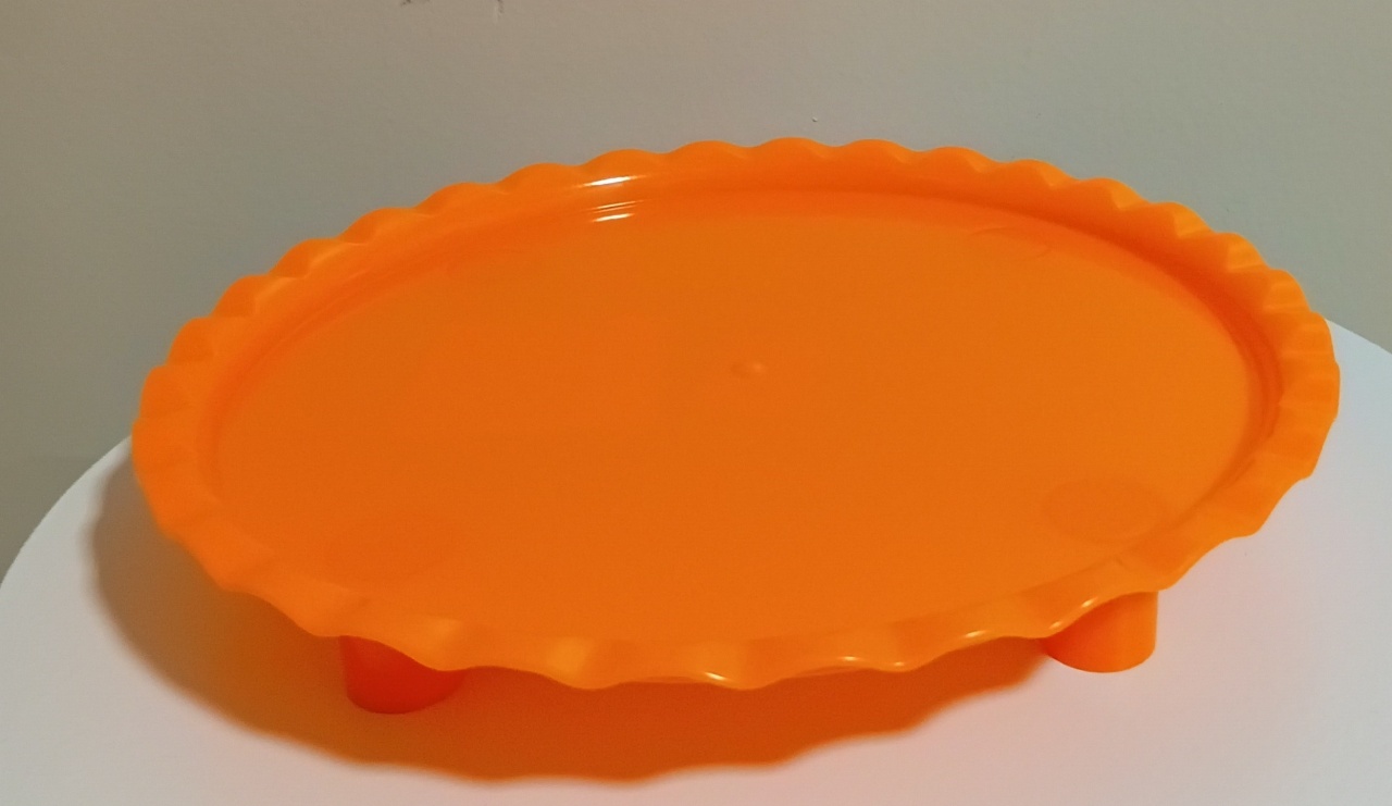 Boleira Laranja Neon 20Cm - GEL.LOCACOES