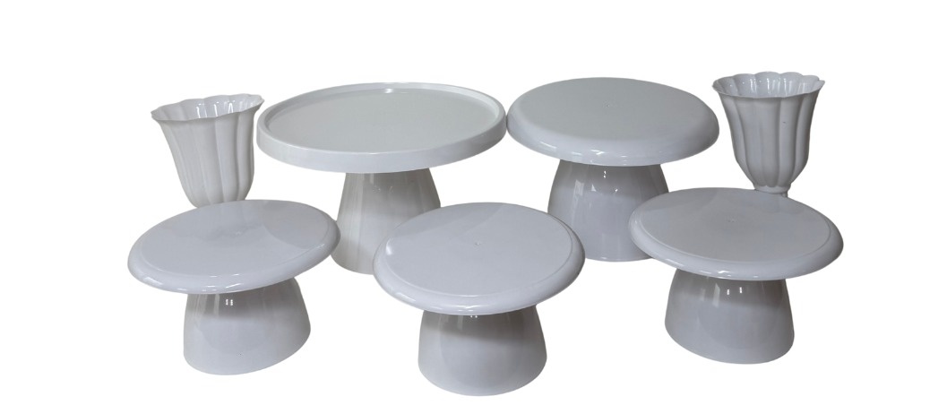 Kit Boleiras Branco - GEL.LOCACOES