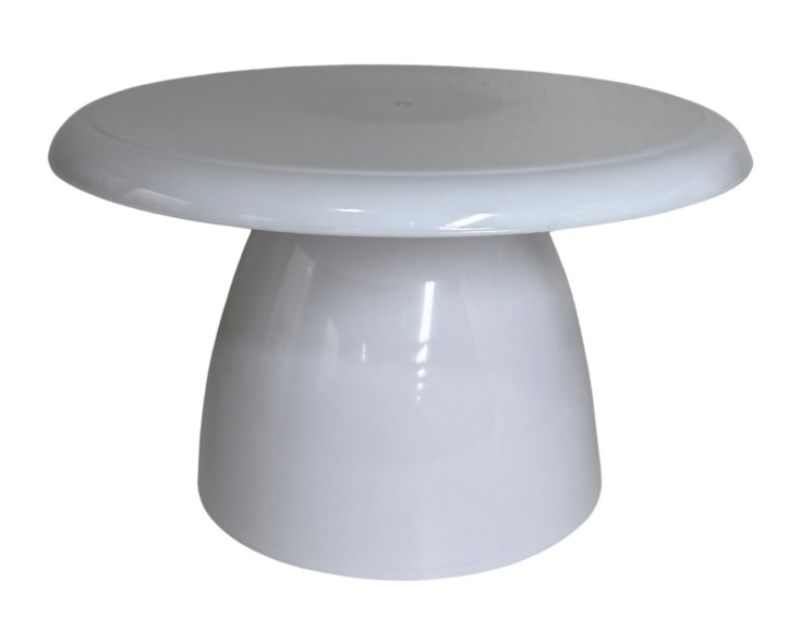 Boleira Cogumelo Branco 20X16   - GEL.LOCACOES