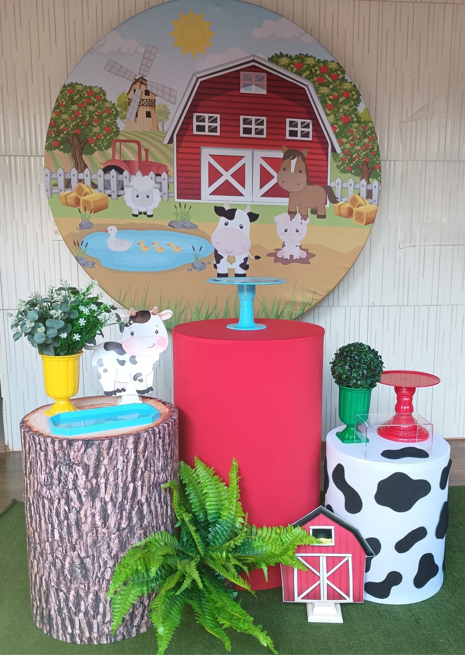 Kit Fazendinha - DECORAÊ FESTAS PEGUE E MONTE