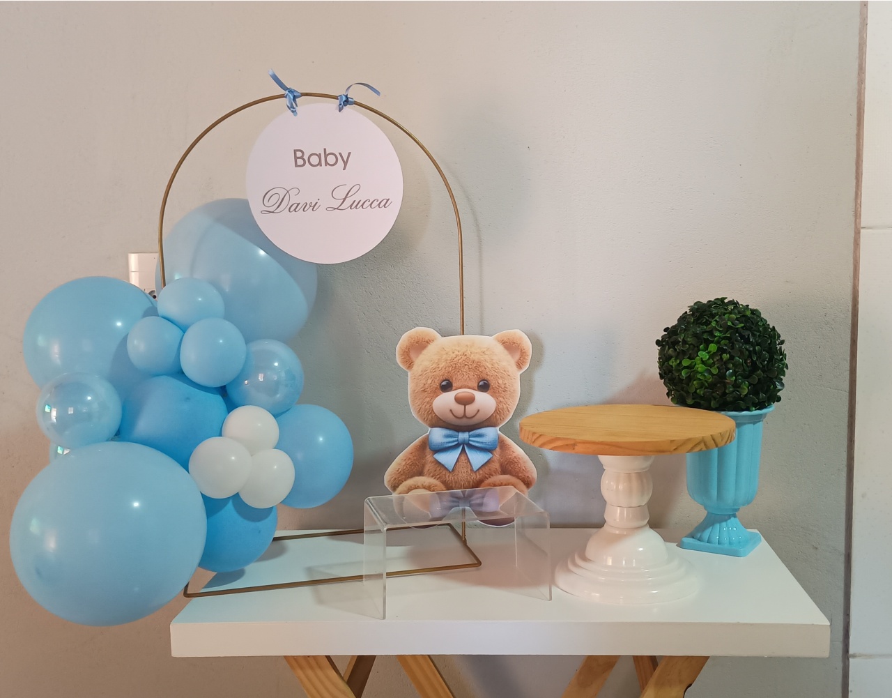 Chá de Bebê 🍼 - DECORAÊ FESTAS PEGUE E MONTE