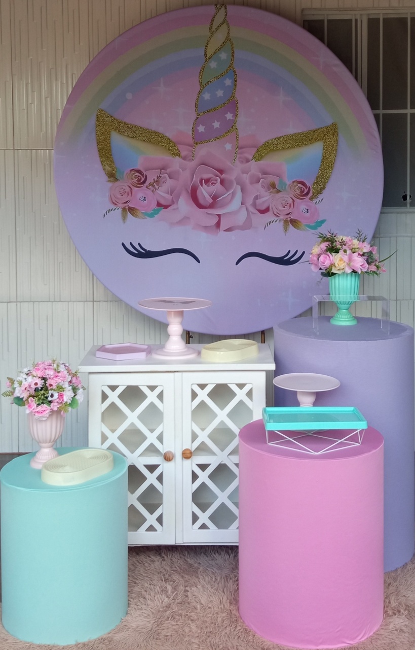 Kit Unicórnio 🦄 - DECORAÊ FESTAS PEGUE E MONTE