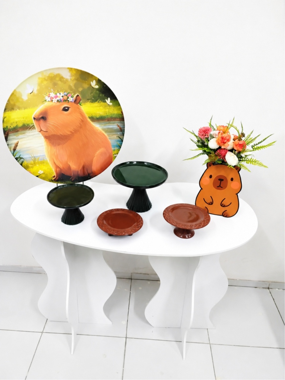 Festa Na Mesa- Capivara - ARTLOG KIT FESTAS