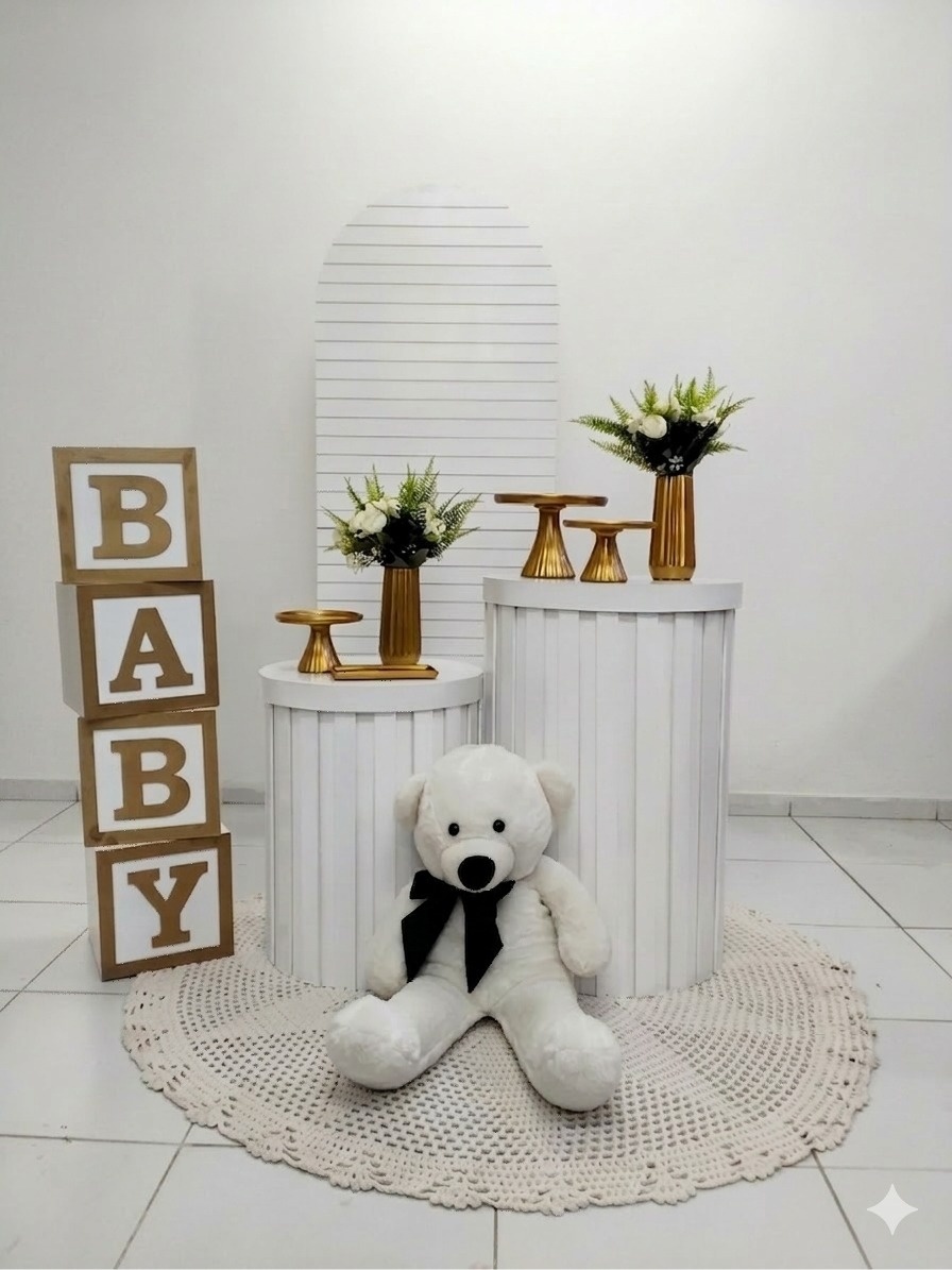 Chá Baby Prata 2 - ARTLOG KIT FESTAS