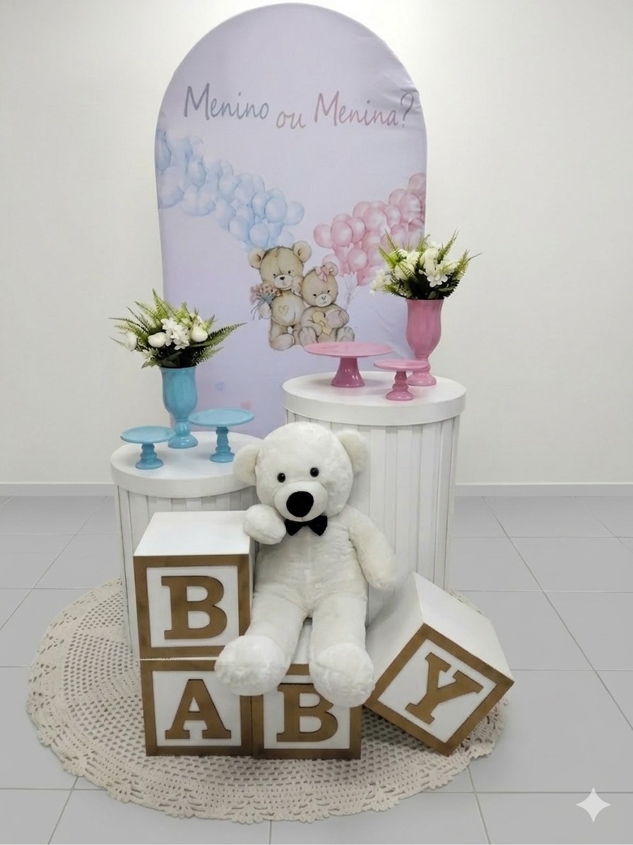 Chá Baby-Prata 5 - ARTLOG KIT FESTAS
