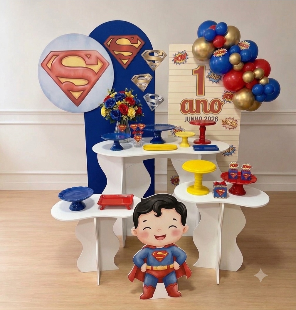 Kit Super Homen Baby - ARTLOG KIT FESTAS