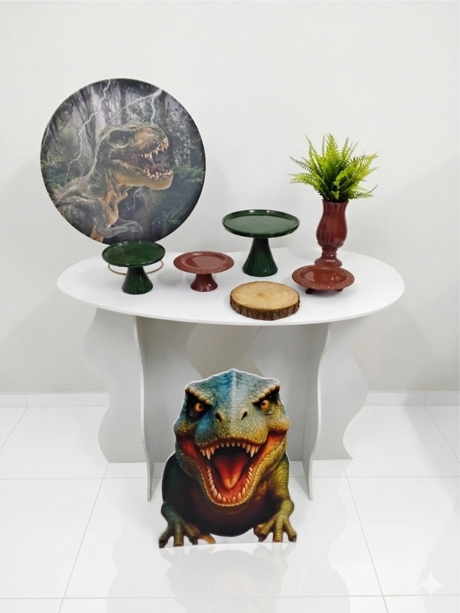 Festa Na Mesa Dinossauro - ARTLOG KIT FESTAS