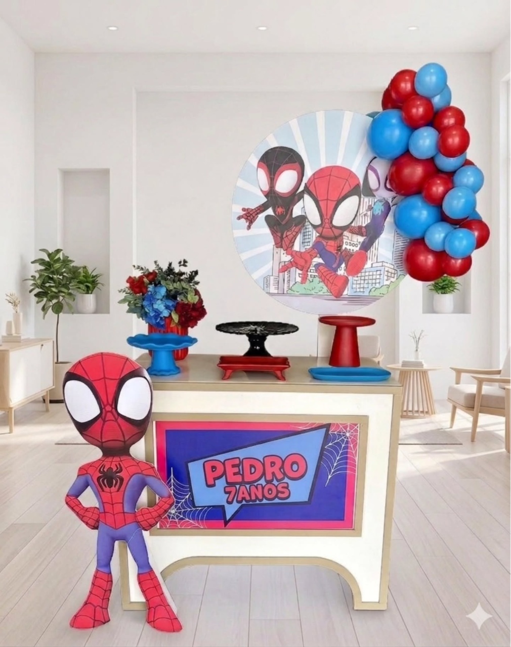 Kit Pocket Table-Homem Aranha - ARTLOG KIT FESTAS