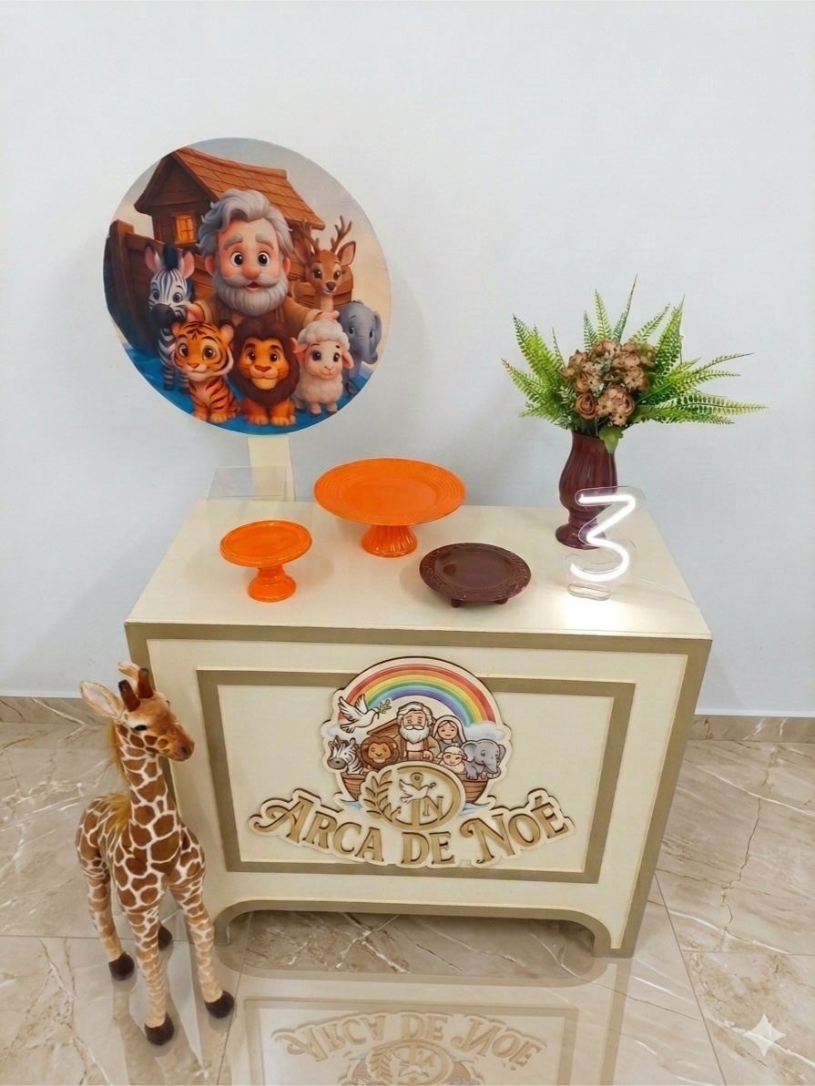 Kit Pocket Table-Arca de Noé - ARTLOG KIT FESTAS