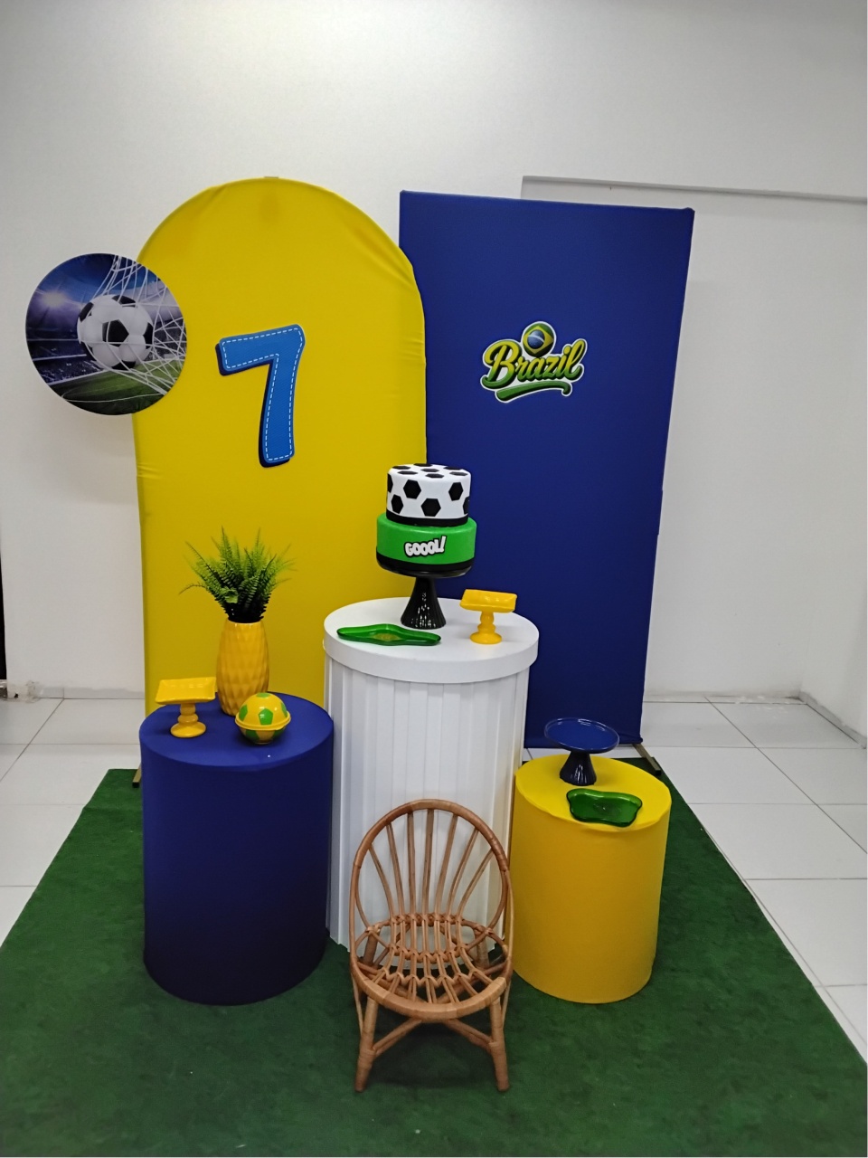 Kit Selecao Brasileira-Prata - ARTLOG KIT FESTAS