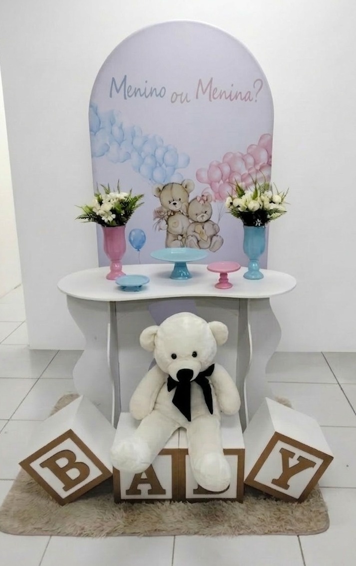 Chá Baby-Prata - ARTLOG KIT FESTAS