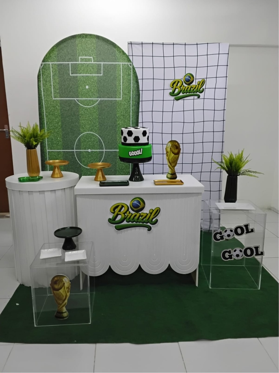 Kit Seleção Brasileira-Ouro 2 - ARTLOG KIT FESTAS