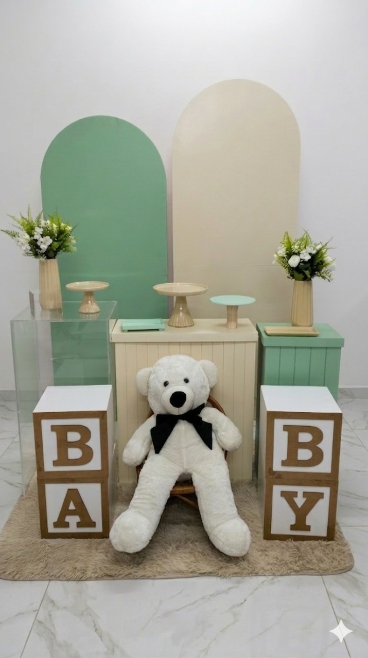 Chá Baby Ouro 1 - ARTLOG KIT FESTAS