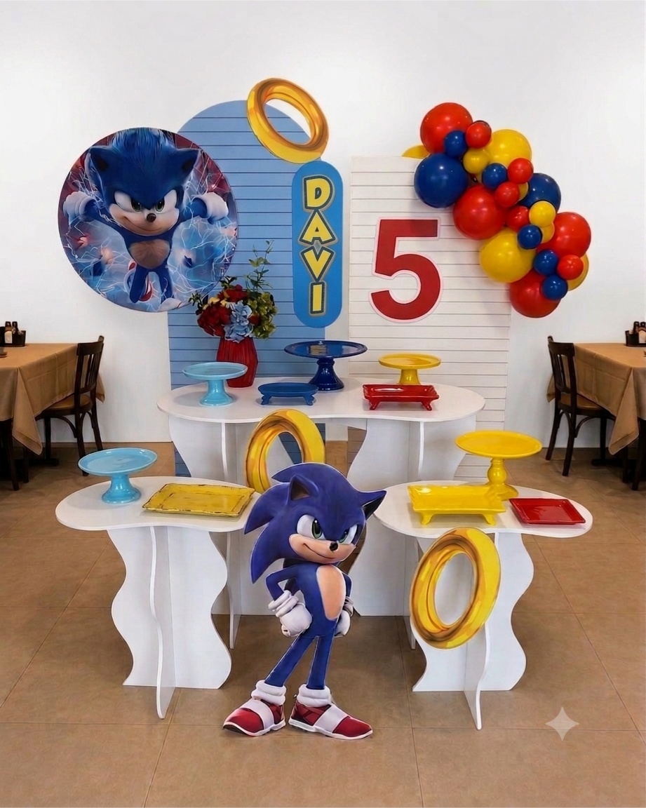 2-Kit Diamante Sonic - ARTLOG KIT FESTAS