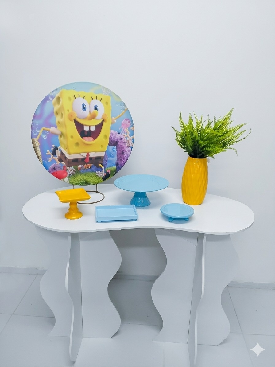 Festa Na Mesa-Bob Esponja-2 - ARTLOG KIT FESTAS