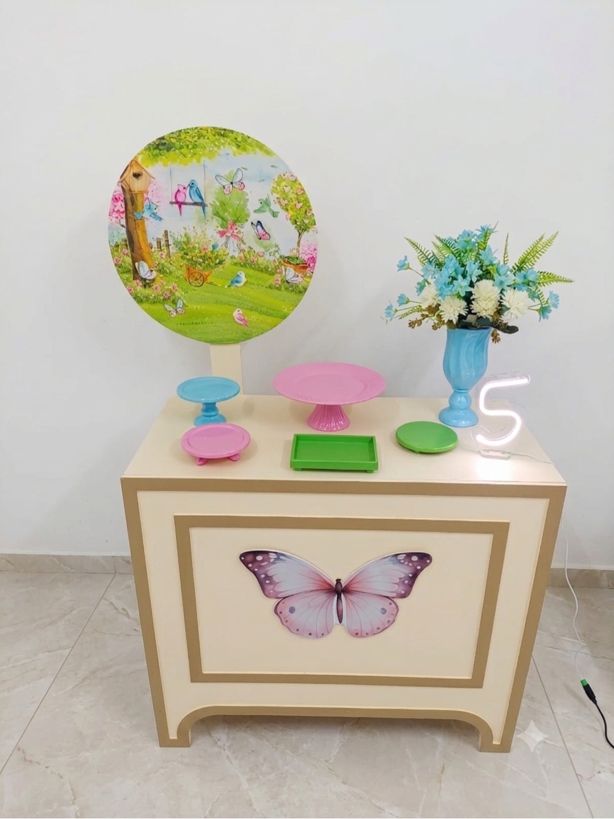 Festa Na Mesa- Jardim - ARTLOG KIT FESTAS