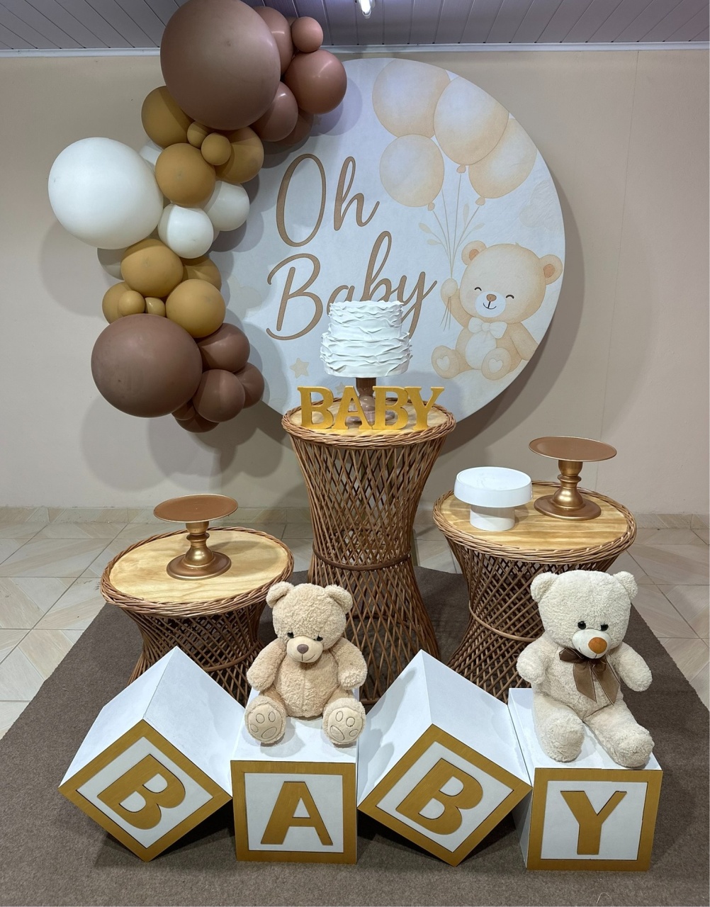 Kit Oh Baby 12 - DECOR FESTAS PEGUE MONTE & BALÕES