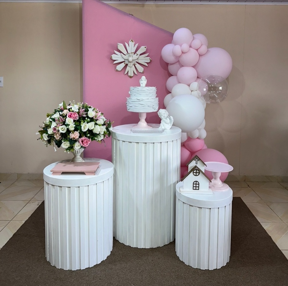 Kit Batizado Menina 9 - DECOR FESTAS PEGUE MONTE & BALÕES