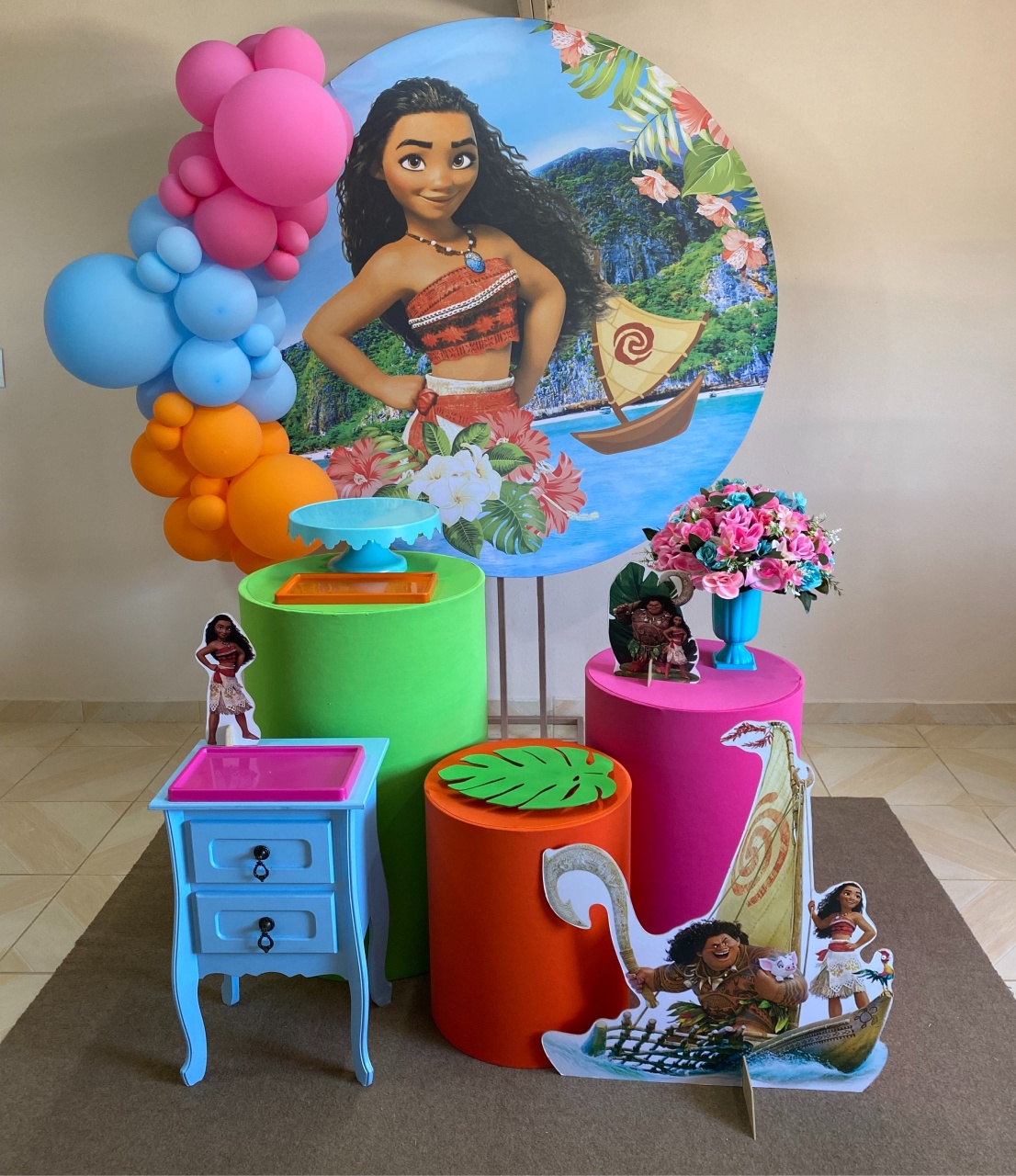 Kit Moana 2 - DECOR FESTAS PEGUE MONTE & BALÕES
