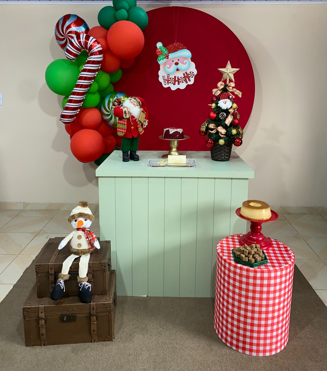 Kit Natal 2 - DECOR FESTAS PEGUE MONTE & BALÕES