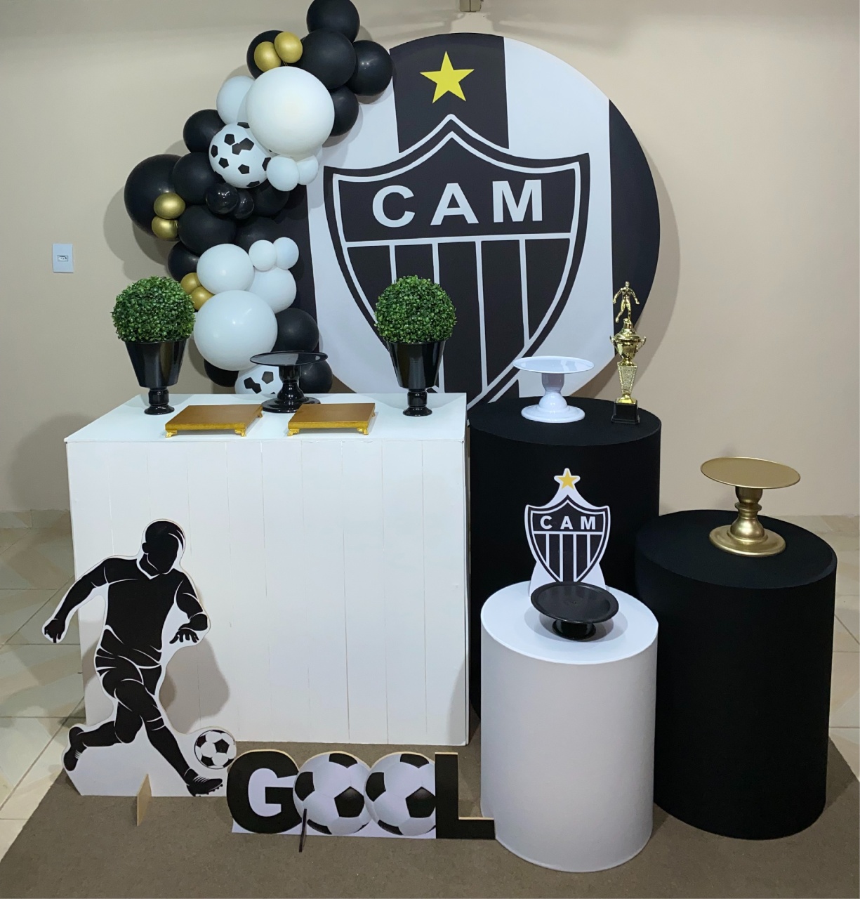 Kit Futebol Atletico 1 - DECOR FESTAS PEGUE MONTE & BALÕES