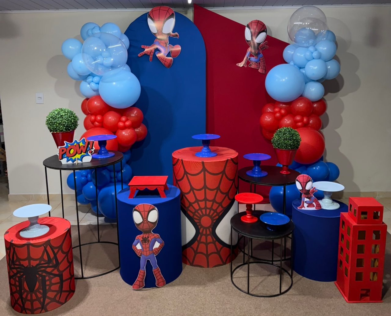 Kit Homem Aranha 10 - DECOR FESTAS PEGUE MONTE & BALÕES
