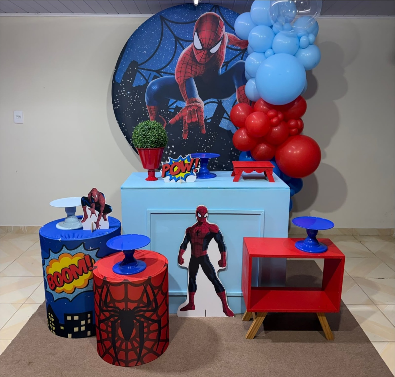 Kit Homem Aranha 2 - DECOR FESTAS PEGUE MONTE & BALÕES