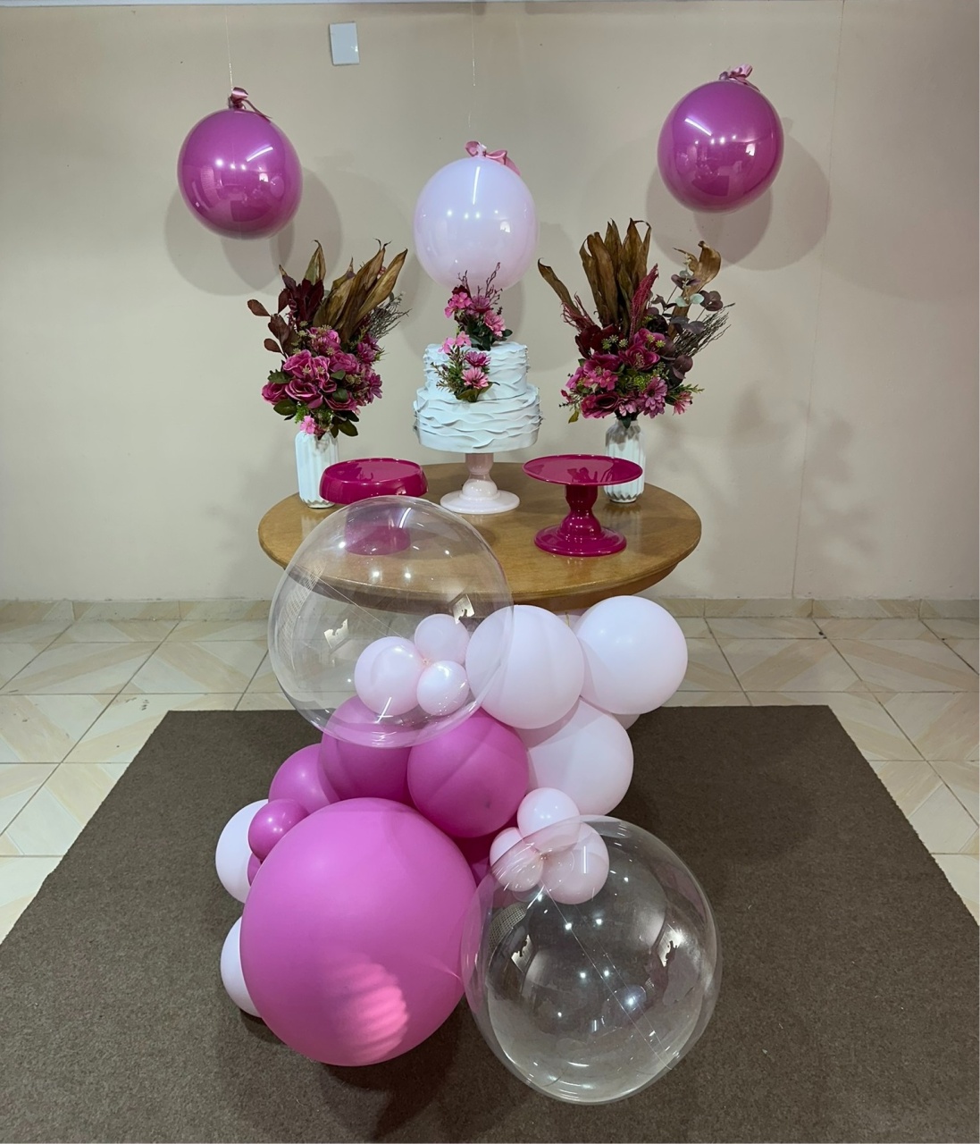 Kit Adulto Rosa & Orquidea 4 - DECOR FESTAS PEGUE MONTE & BALÕES