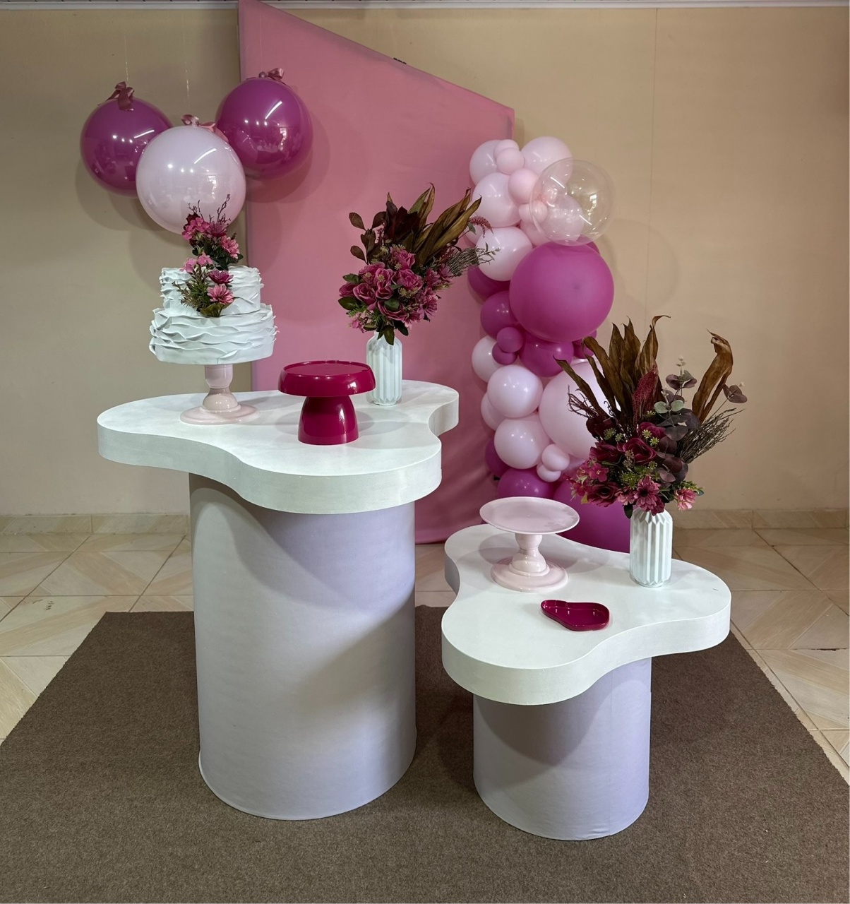 Kit Adulto Rosa & Orquidea 3 - DECOR FESTAS PEGUE MONTE & BALÕES