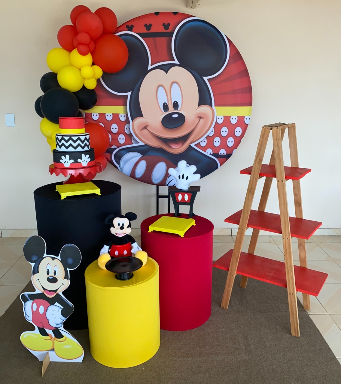 Kit Mickey 5 - DECOR FESTAS PEGUE MONTE & BALÕES