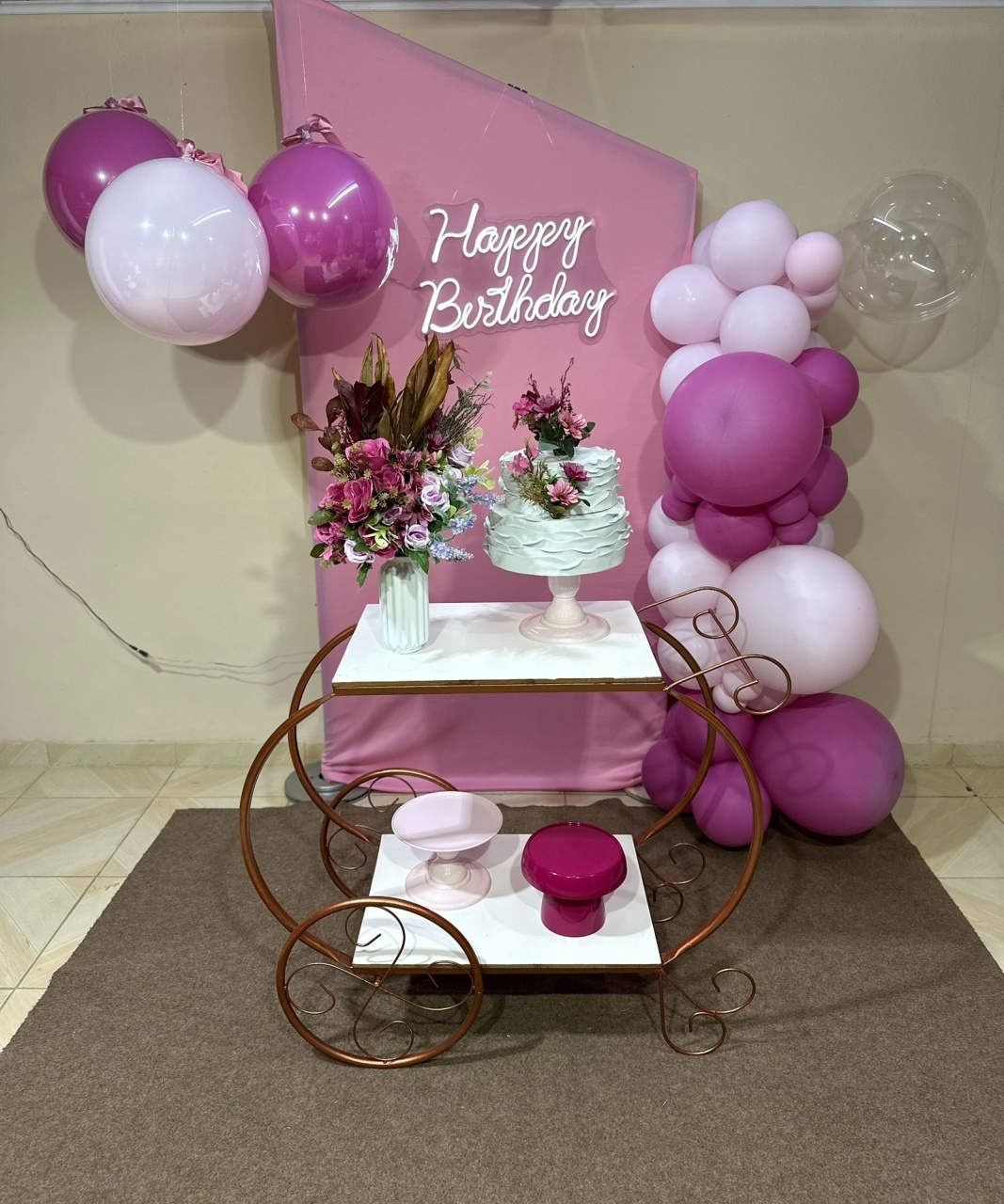 Kit Adulto Rosa & Orquidea 6 - DECOR FESTAS PEGUE MONTE & BALÕES