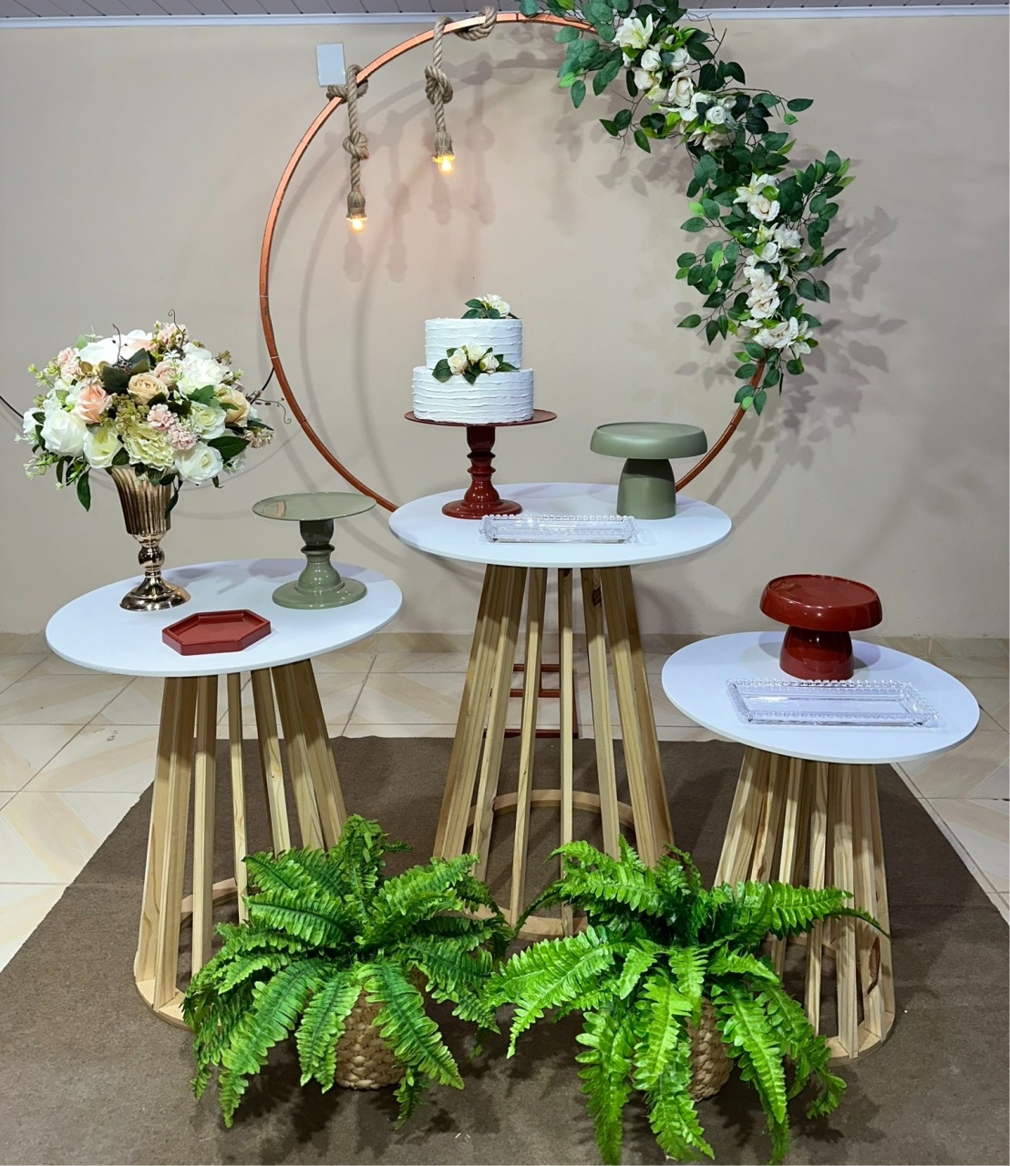 Kit Adulto Verde & Marsala  - DECOR FESTAS PEGUE MONTE & BALÕES