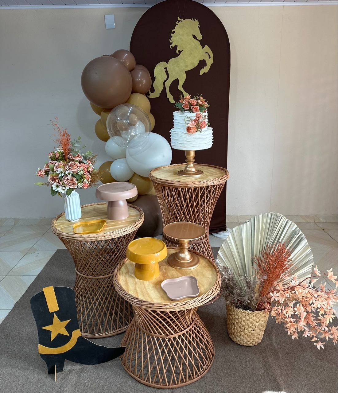 Kit Adulto Country 2 - DECOR FESTAS PEGUE MONTE & BALÕES