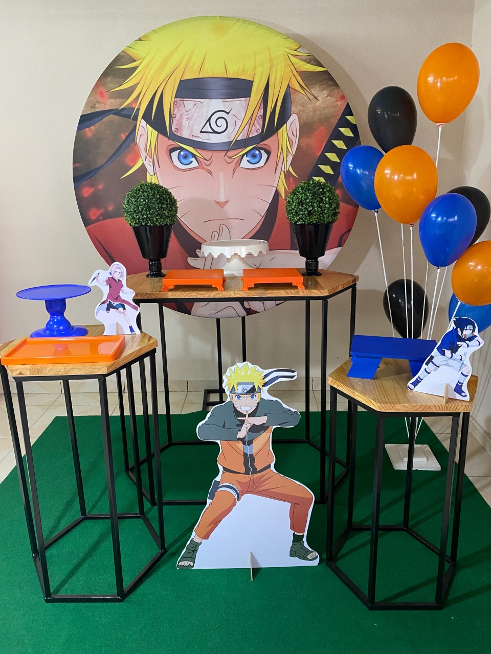 Kit Naruto 1 - DECOR FESTAS PEGUE MONTE & BALÕES