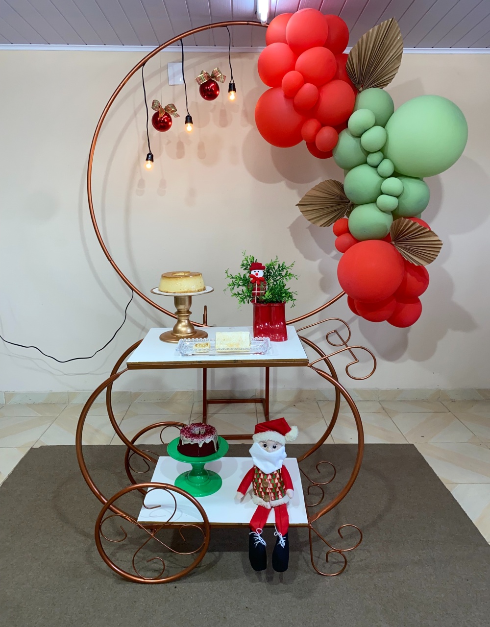 Kit Natal 8 - DECOR FESTAS PEGUE MONTE & BALÕES