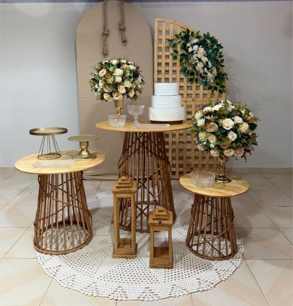 Kit Bege 1 - DECOR FESTAS PEGUE MONTE & BALÕES