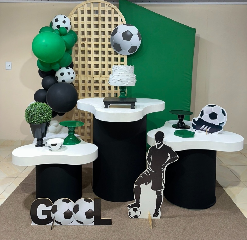  Kit Futebol 4 - DECOR FESTAS PEGUE MONTE & BALÕES