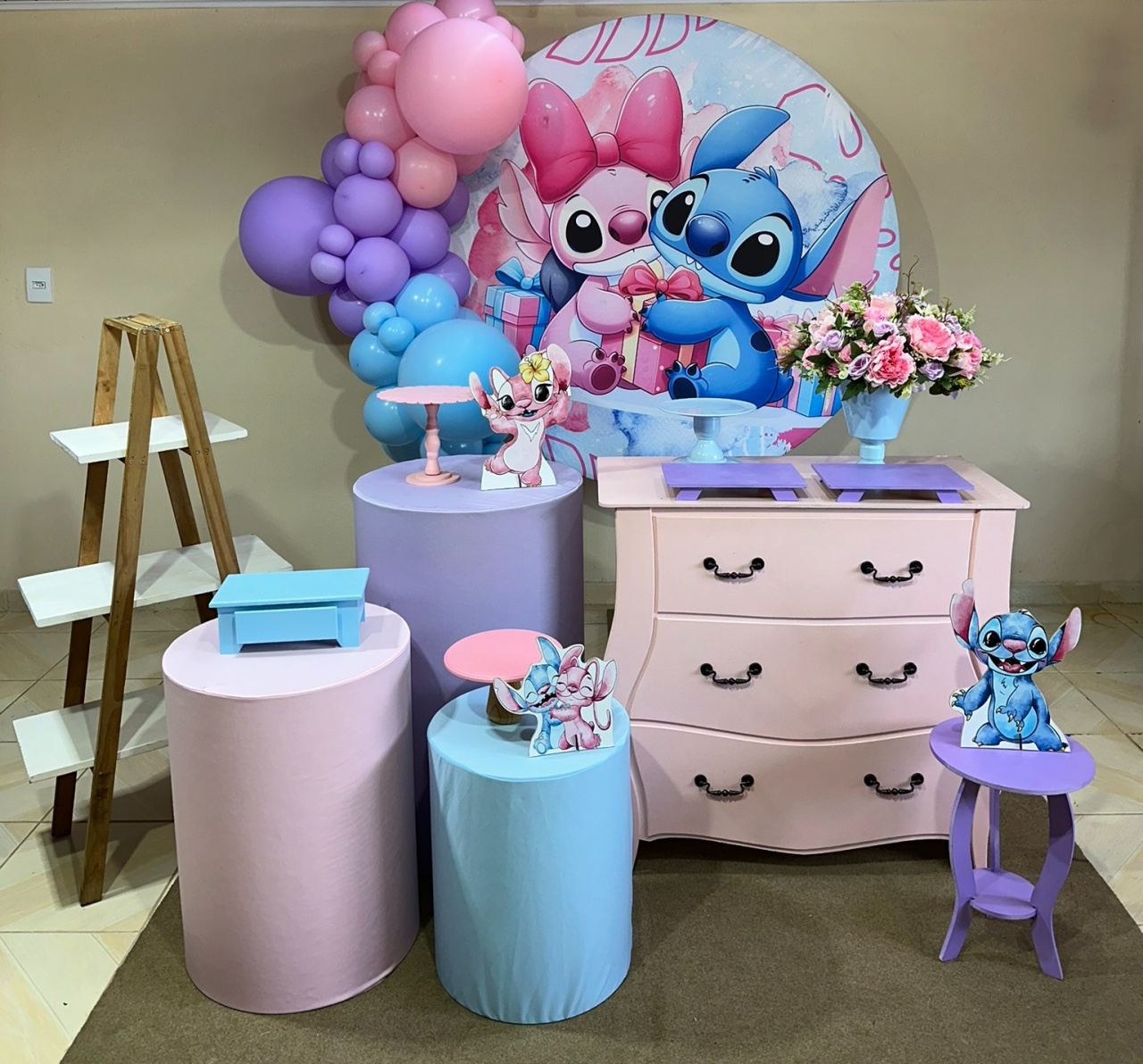 Kit Stitch 3 - DECOR FESTAS PEGUE MONTE & BALÕES