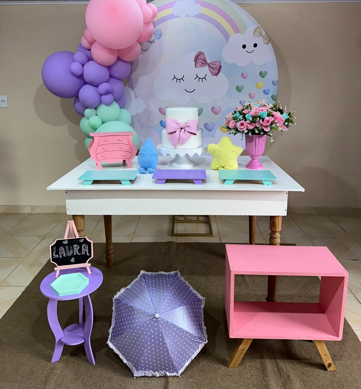 Kit Gota de Amor 1 - DECOR FESTAS PEGUE MONTE & BALÕES