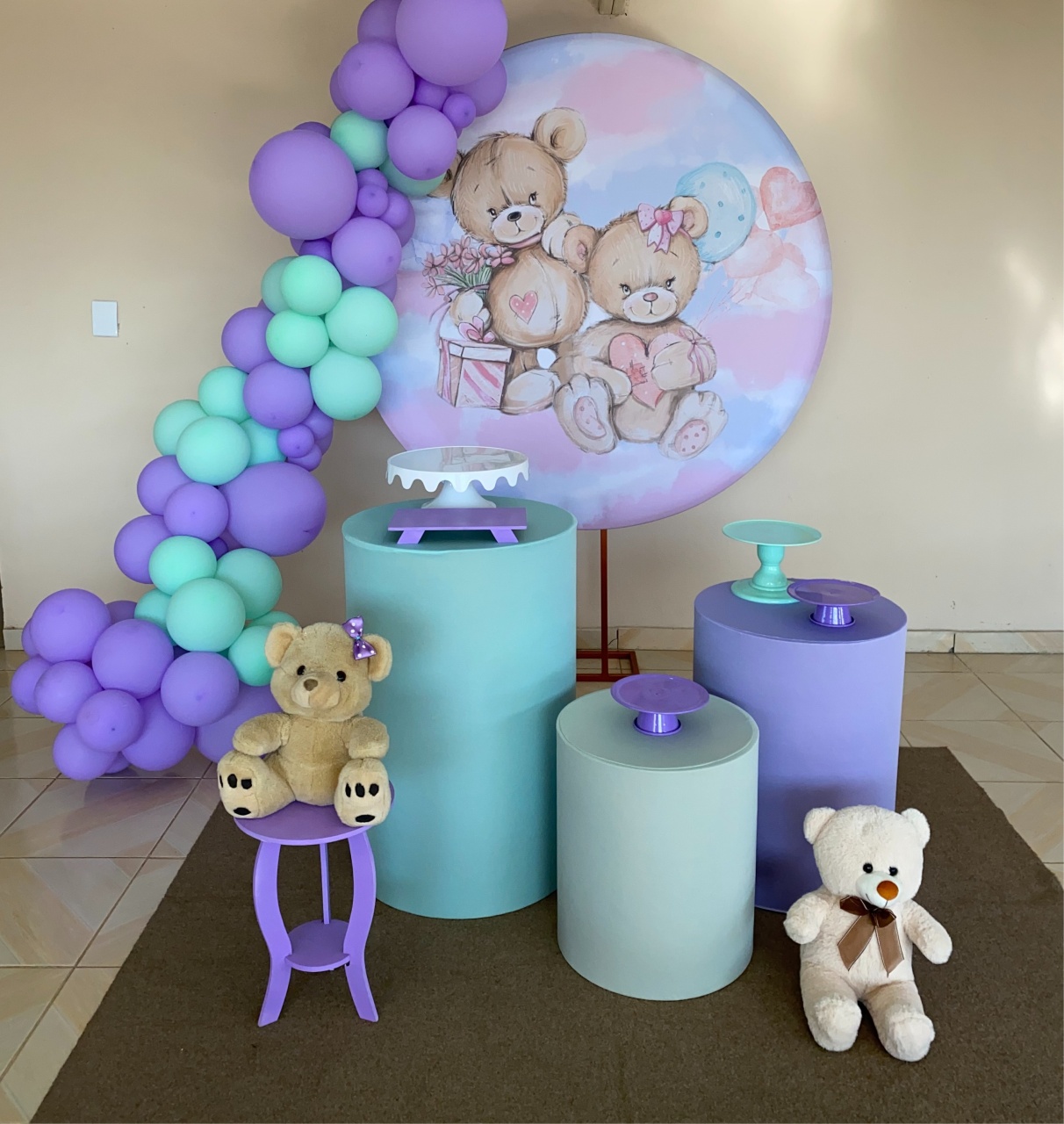 Kit Chá Revelação 3 - DECOR FESTAS PEGUE MONTE & BALÕES